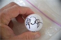 Signed Michael Jordan Golf Ball