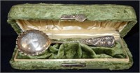 ANTIQUE STERLING SERVING SPOON