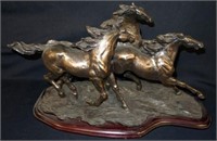 RUNNING HORSE SCULPTURE