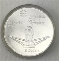 Silver 1976 Olympiad Round in Case