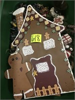 Tote Christmas gingerbread house (estate)