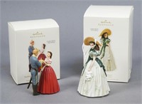 2 Hallmark Gone with the Wind Boxed Ornaments