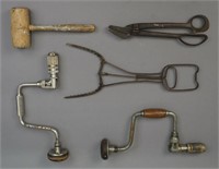 5 Assorted Antique Hand Tools