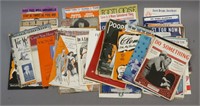 178 1930's-1960's Vintage Sheet Music Phamplets