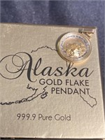Alaska gold flake 999 pure gold