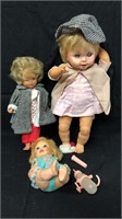 Old Dolls Lot 1967 Mattel Etc