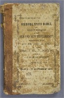 1841 Hieroglyphic Bible - Fifth Edition