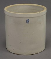 6 Gallon Vintage Stoneware Pottery Crock