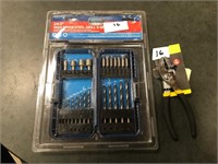 24 pc high speed drill and drive &Stanley pliers