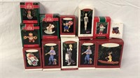 12 Hallmark Ornaments in Box