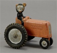 Hard Rubber Vintage Mickey's Tractor