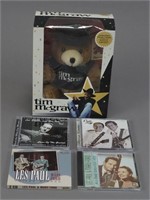 Tim McGraw Bear & Les Paul & Chet Atkins CD's