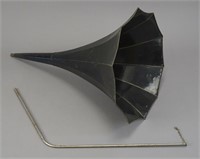Edison Phonograph Horn & Horn Crane