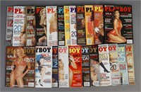 26 Issues 2006-2007 Playboy Magazines