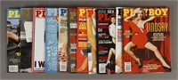 11 Issues 2012-2013 Playboy Magazines