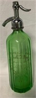 Good Health Seltzer Green Glass Bottle