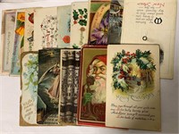 Group Of Misc. Vintage Holiday Postcards