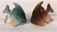 1950s Ceramic Fish S&P Set
