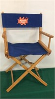 Nickelodian Studios Pine Director's Chair