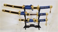 NEW Mini Samurai Sword Set