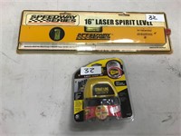 Speedway 16” laser level and straight line Laser