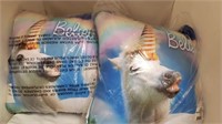 NEW Micro Beaded Unicorn Pillows - 2pk