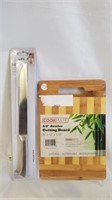 NEW Cutting Board / Knife Set
