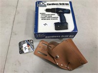 HDC Cordless drill kit  and holster