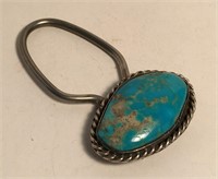 Sterling Silver Vintage Hopi Key Chain
