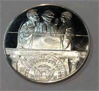 Sterling Silver Round, Jimmy Carter