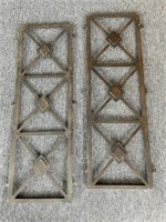 Iron Panels 47.5” x 15.5”