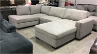 3 pc fabric sectional sofa
