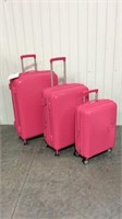 American Tourister 3pc Hard Shell Luggage Set