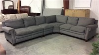 4 pc fabric sectional sofa