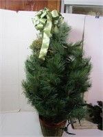 Misc Christmas-Sm. Tree, Pine Decor