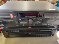Sony 5 CD Player & Cassette Deck