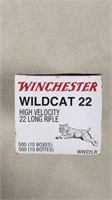 500 Rounds Winchester 22 Long Rifle Ammo