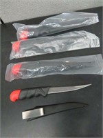 3 NEW FLOATING FILLETING KNIVES