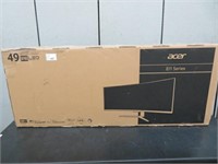 ACER 49" VIEWABLE DFHD LED MONITOR ** AS-IS