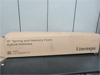 LINENSPA 10" SPRING & MEMORY FOAM HYBRID MATTRESS