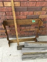 wood gun rack