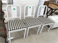 metal kitchen chairs