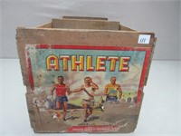 COLORFUL ATHLETE ADVERTISING CRATE