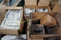 Pallet of Marine Sockets, Recipticals, and more