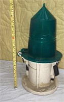 Green/White Plastic Lantern