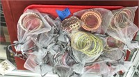 Collection of assorted bangle bracelets