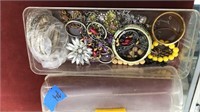 Box lot of assorted jewelry