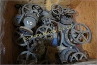 Pallet of Cast Iron Angle and Globe Valves