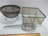 NEAT WIRE BASKET, COLLANDER AND BEATER