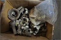 Pallet ofHydraulic Fittings, Pipe Cupplings, &More